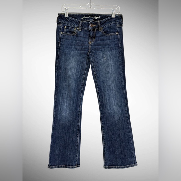 American Eagle Boyfriend Favorite Jeans Size 4 Short 27” Inseam Stretch - Picture 7 of 10